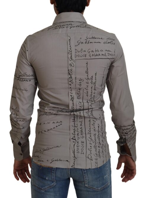 4122281.jpg Dolce & Gabbana Hall trükimustriga slim triiksärk GOLD