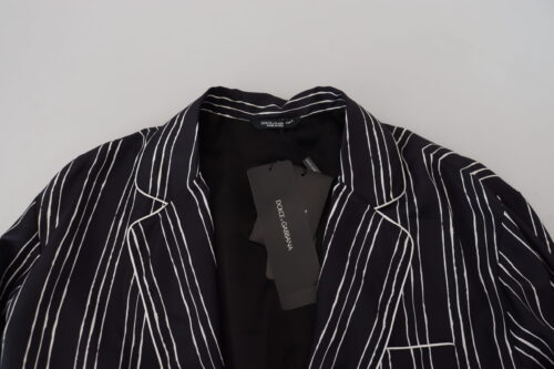 Dolce & Gabbana sinine triibuline pidžaamapluus-jakk