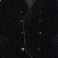 Dolce & Gabbana Must kahekordse nööbireaga vest