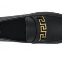 Versace Black Loafer Shoes