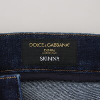 4188215.jpg Dolce & Gabbana tumesinised skinny teksapüksid