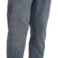 Dolce & Gabbana Blue Wash Slim Fit Cotton Denim Jeans