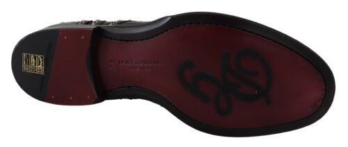 Dolce & Gabbana Mustad derbi kingad neetidega