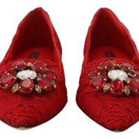 4204416.jpg Dolce & Gabbana punased Taormina loaferid