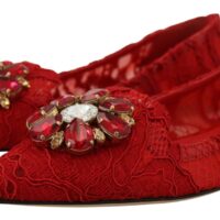 4204418.jpg Dolce & Gabbana punased Taormina loaferid