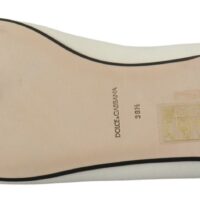 Dolce & Gabbana Valged sametmokassiinid