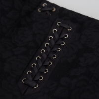 Dolce & Gabbana must brokaatne mini pliiatsseelik