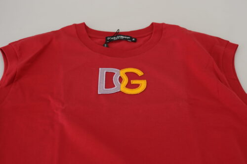 Dolce & Gabbana Punane DG Logo maika
