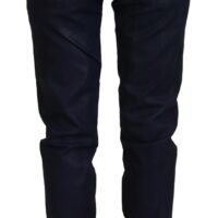 Just Cavalli mustad madala vöökohaga slim fit naiste teksapüksid