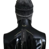 Dolce & Gabbana Hall kootud beanie-müts kõrvaklappidega