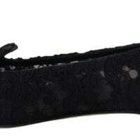 Dolce & Gabbana Mustad Taormina pitsiga kristallidega baleriinad Vally