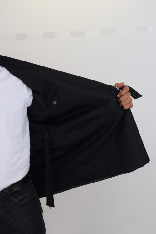 4234680.jpg Dolce & Gabbana must-valge triibuline meeste bleiser DG embleemiga