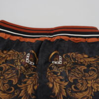 Dolce & Gabbana hallid sportpüksid barokk-kroonimustriga