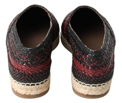 4282271.jpg Dolce & Gabbana mustad ja bordeaux espadrillid