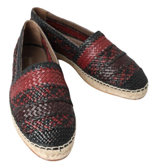 4282272.jpg Dolce & Gabbana mustad ja bordeaux espadrillid