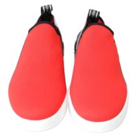 Dolce & Gabbana punased ja valged mokassiinkingad