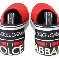 Dolce & Gabbana punased ja valged mokassiinkingad