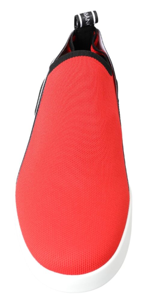 Dolce & Gabbana punased ja valged mokassiinkingad