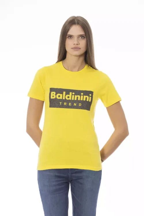 Baldinini Trend kollane naiste T-särk
