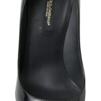 Dolce & Gabbana Mustad kõrge kontsaga kingad