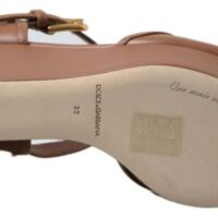 Dolce & Gabbana pruunid AMORE kiilkonts-sandaalid