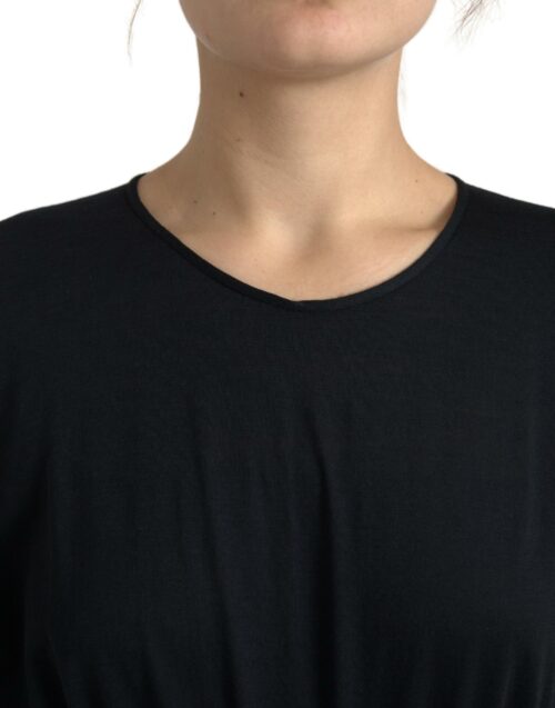 4320546.jpg Dolce & Gabbana Must ümberlõikeline torukleit midi