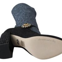 4322977.jpg Dolce & Gabbana Mustad kristallidega Mary Jane poolsaapad