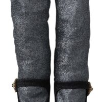 4322979.jpg Dolce & Gabbana Mustad kristallidega Mary Jane poolsaapad