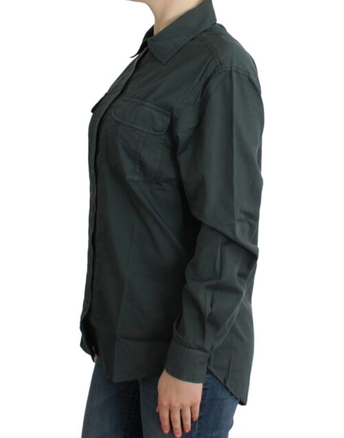 Cavalli hall nööpidega särk