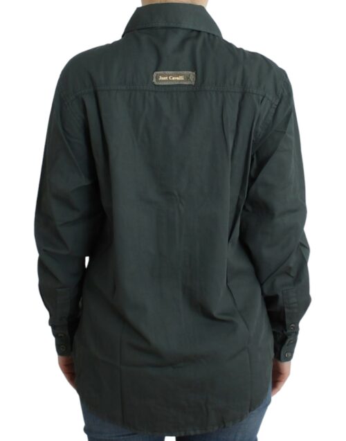 Cavalli hall nööpidega särk