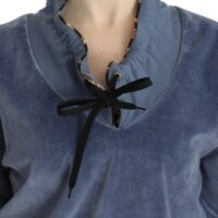 4326396-3.jpg Cavalli sinine sametist džemper