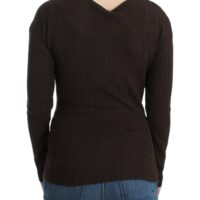 Cavalli pruun kootud sviiter