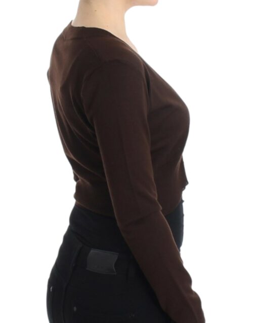 4326529-3.jpg Cavalli pruun lühike kardigan