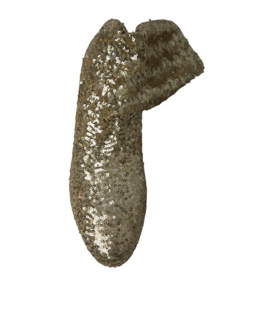 Dolce & Gabbana kuldsed lühikesed saapad