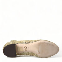 Dolce & Gabbana kuldsed lühikesed saapad