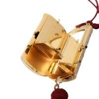 Dolce & Gabbana roosa mini meigikott peegli ja tutiga