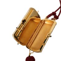 Dolce & Gabbana roosa mini meigikott peegli ja tutiga