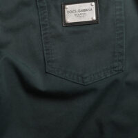 Dolce & Gabbana Rohelised meeste skinny teksad