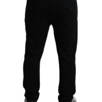 4353667.jpg Dolce & Gabbana Mustad DG Logo Skinny jogger-dressipüksid