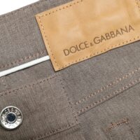 Dolce & Gabbana pruunid meeste skinny-püksid