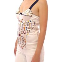 Dolce & Gabbana valge meremotiiviga topp