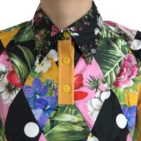 4362274.jpg Dolce & Gabbana mitmevärviline patchwork Henley kampsun