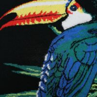 Dolce & Gabbana Must linnumustriga pika varrukaga kardigan