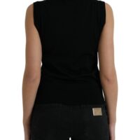 Dolce & Gabbana Must Jungle ümara kaelusega varrukateta topp