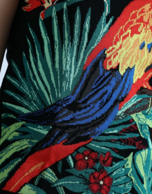 Dolce & Gabbana Must Jungle ümara kaelusega varrukateta topp