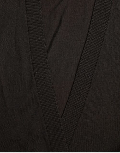 Dolce & Gabbana must V-kaelusega ristkinnisega kardigan