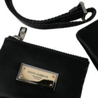 Dolce & Gabbana Must logoaplikatsiooniga võtmehoidja-kotike clutch