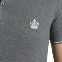 4369483.jpg Dolce & Gabbana hall kraega lühikeste varrukatega T-särk Crown