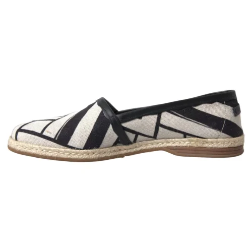 4399164.webp Dolce & Gabbana must-valge triibulised espadrillid