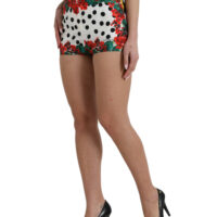 4400048.jpg Dolce & Gabbana mitmevärvilised lille- ja täpimustriga hot pants lühikesed püksid